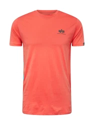 ALPHA INDUSTRIES T-Shirt melone/schwarz