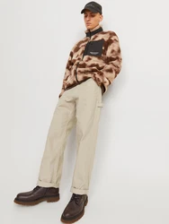 JACK & JONES Hose 'JPSTEDDIE JJCARPENTER' (1-tlg) beige