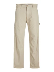 JACK & JONES Hose 'JPSTEDDIE JJCARPENTER' (1-tlg) beige