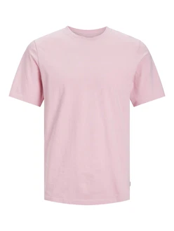 Jack & Jones T-Shirt JJEORGANIC BASIC TEE SS O-NECK NOOS rosa Jack & Jones T-Shirt JJEORGANIC BASIC TEE SS O-NECK NOOS rosa