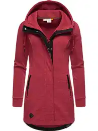 Přechodný kabát růžová