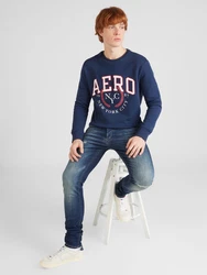 AROPOSTALE Sweatshirt 'NYC 1987' navy/rot/wei