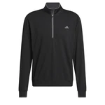 ADIDAS GOLF Sportsweatshirt LIGHTWEIGHT HALF-ZIP OBERTEIL grau / schwarz