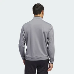 ADIDAS GOLF Sportsweatshirt LIGHTWEIGHT HALF-ZIP OBERTEIL Grau/Hellgrau/Dunkelgrau