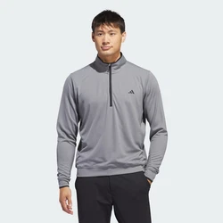ADIDAS GOLF Sportsweatshirt LIGHTWEIGHT HALF-ZIP OBERTEIL Grau/Hellgrau/Dunkelgrau