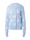 florence by mills exclusive for ABOUT YOU Kardigan 'Meadow Flowers'  světlemodrá / bílá