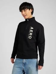 AROPOSTALE Sweatshirt schwarz/weiß