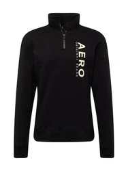 AROPOSTALE Sweatshirt schwarz/weiß