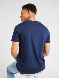 ALPHA INDUSTRIES T-Shirt navy/weiß