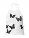 florence by mills exclusive for ABOUT YOU Top 'Sugared Watermelon'  črna / bela