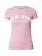 AÉROPOSTALE Majica 'NEW YORK'  mauve / bela