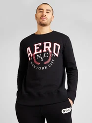 AROPOSTALE Sweatshirt 'NYC 1987' rot/schwarz/weiß