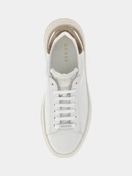 GUESS Sneaker 'Elba' beige/braun/brokat