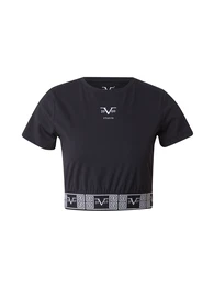 Tričko 'ANNA' černá / bílá