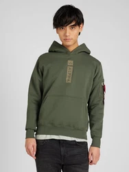 ALPHA INDUSTRIES Sweatshirt khaki/oliv