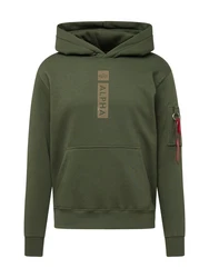 ALPHA INDUSTRIES Sweatshirt khaki/oliv