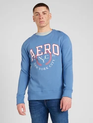AROPOSTALE Sweatshirt 'NYC 1987' petrol/hellrot/weiß