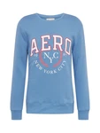 AROPOSTALE Sweatshirt 'NYC 1987' petrol/hellrot/weiß