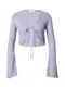 florence by mills exclusive for ABOUT YOU Kardigan 'Coastal Cruise'  ljubičasta