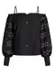 Karl Lagerfeld Bluza  crna