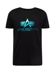 Alpha Industries Basic Foil Print T-Shirt trkis/schwarz