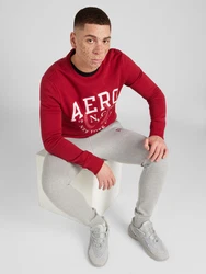 AROPOSTALE Sweatshirt 'NYC 1987' rot/melone/weiß