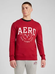 AROPOSTALE Sweatshirt 'NYC 1987' rot/melone/weiß