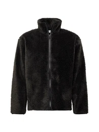 Fleecejacke 'Paulo Pile' schlammfarben