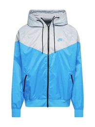 Jacke 'Windrunner' blau / hellgrau