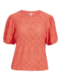 Bluza 'Feodora' koraljna