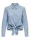 ONLY Bluza 'Lecey'  plavi traper / prljavo bijela