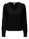 ONLY Bluza 'ONLEmmery'  crna / crni traper