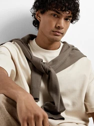 SELECTED HOMME T-Shirt Oscar creme