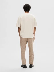 SELECTED HOMME T-Shirt Oscar creme