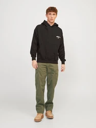 Jack & Jones 5-Pocket Hose Cargohose JJKarl Harlow (1-tlg) oliv