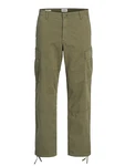 Jack & Jones 5-Pocket Hose Cargohose JJKarl Harlow (1-tlg) oliv