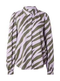 Bluza 'VILLE' maslinasta / lila