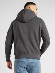 ALPHA INDUSTRIES Sweatshirt dunkelgrau/grenadine