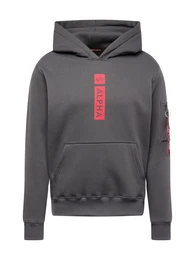 Sweatshirt dunkelgrau / grenadine