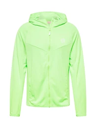 Sportsweatjacke grn / wei
