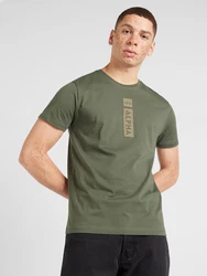 ALPHA INDUSTRIES T-Shirt grau/oliv