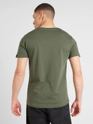 ALPHA INDUSTRIES T-Shirt grau/oliv