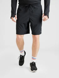 NIKE Sportshorts 'FORM 9IN' schwarz/weiß