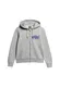 Superdry Jopa na zadrgo  pegasto siva / lila