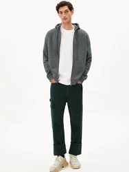 Armedangels Sweatjacke Sweatshirt SAROMIAAN COMFORT dunkelgrau