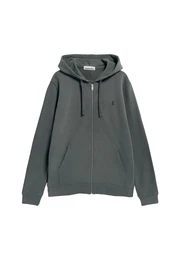 Sweatjacke 'Saromian' (GRS) dunkelgrau