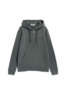 Armedangels Sweatjacke Sweatshirt SAROMIAAN COMFORT dunkelgrau