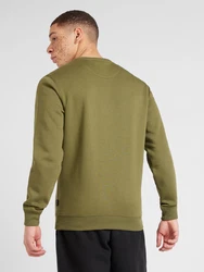 BLEND Sweatshirt 'Downton' hellgrau/oliv (180523)