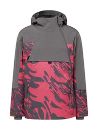 Sportjacke 'ALL OUT' graphit / pink