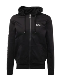 Sweatjacke schwarz / wei